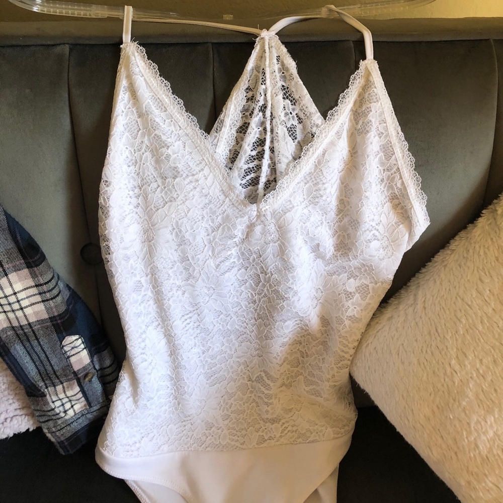 forever 21 lace bodysuit